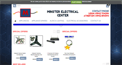 Desktop Screenshot of minsterelectronics.co.uk